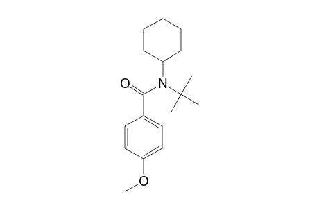 N-CYCLOHEXYL-N-TERT.-BUTYL-4-METHOXYBENZAMIDE