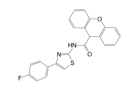 N-[4-(4-fluorophenyl)-1,3-thiazol-2-yl]-9H-xanthene-9-carboxamide