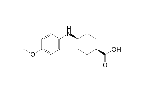 cis-4-(p-anisidino)cyclohexanecarboxylic acid