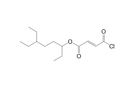 Fumaric acid, monochloride, 6-ethyloct-3-yl ester