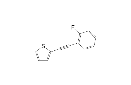 2-((2-Fluorophenyl)ethynyl)thiophene