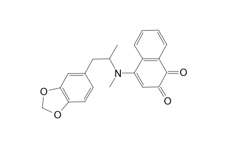 N-(4-naphthoquinone)-methylenedioxymethamphetamine