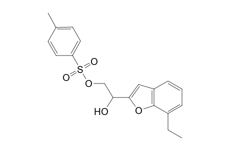 2-Tosyloxy-1-(7-ethylbenzofuran-2-yl)ethanol.