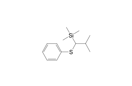 Silane, trimethyl[1-(phenylthio)butyl]-