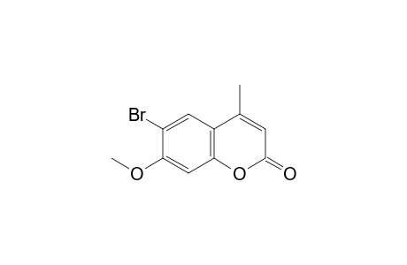 6-bromo-7-methoxy-4-methylcoumarin