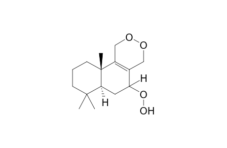 (6aS,10aS)-5-hydroperoxy-7,7,10a-trimethyl-1,4,5,6,6a,7,8,9,10,10a-decahydronaphtho[2,1-d][1,2]dioxine