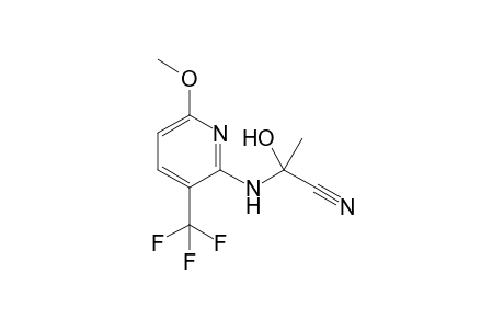 (3-Trifluoromethyl-6-methoxy-2-pyridinyl)amino)-2-hydroxypropanenitrile
