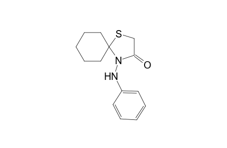 4-Phenylamino-1-thia-4-azaspiro[4,5]decan-3-one