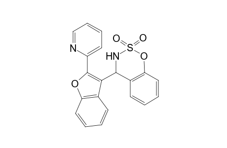 4-[2-(Pyridin-2-yl)benzofuran-3-yl]-3,4-dihydrobenzo[e][1,2,3]oxathiazine 2,2-dioxide