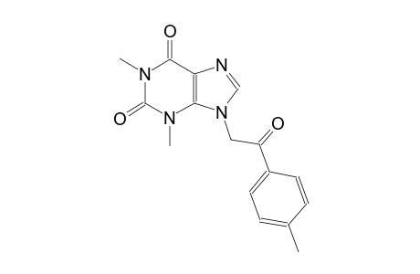 1,3-dimethyl-9-[2-(4-methylphenyl)-2-oxoethyl]-3,9-dihydro-1H-purine-2,6-dione