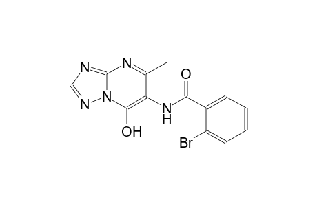 2-bromo-N-(7-hydroxy-5-methyl[1,2,4]triazolo[1,5-a]pyrimidin-6-yl)benzamide