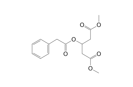 Dimethyl 3-[phenylacetyloxy]glutarate