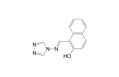 1-[(E)-(4H-1,2,4-Triazol-4-ylimino)methyl]-2-naphthol