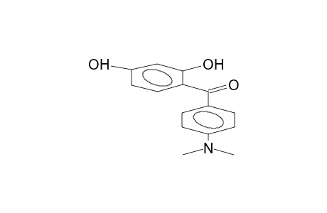 4-dimethylamino-2',4'-dihydroxybenzophenone