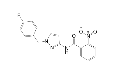N-[1-(4-fluorobenzyl)-1H-pyrazol-3-yl]-2-nitrobenzamide