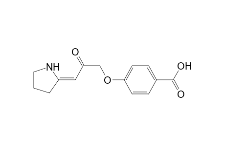 (Z)-4-[(3-Pyrrolidin-2-ylidene)-2-oxo-propoxy]-benzoic Acid