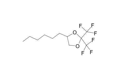 1,3-Dioxolane, 4-hexyl-2,2-bis(trifluoromethyl)-