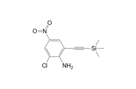 2-Chloro-4-nitro-6-trimethylsilylethynylaniline