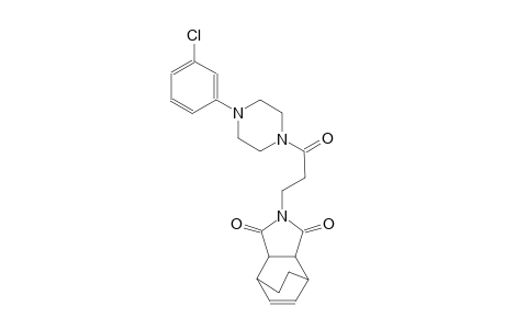 2-(3-(4-(3-chlorophenyl)piperazin-1-yl)-3-oxopropyl)-3a,4,7,7a-tetrahydro-1H-4,7-ethanoisoindole-1,3(2H)-dione