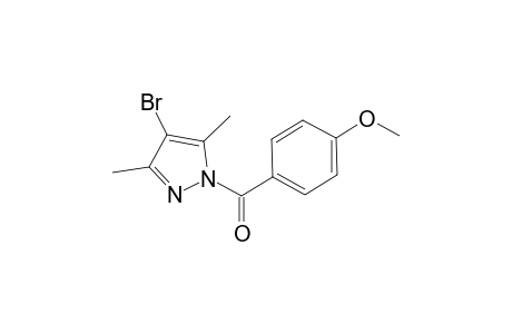 (4-Bromo-3,5-dimethylpyrazol-1-yl)(4-methoxyphenyl)methanone