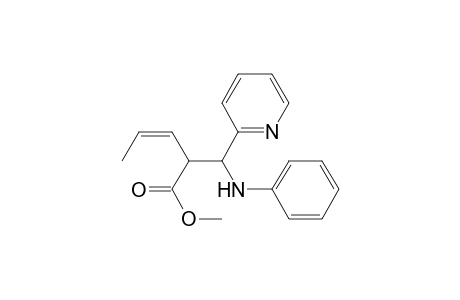 Methyl 2-[(Phenylamino)(2-pyridyl)methyl]-3-pentenoate