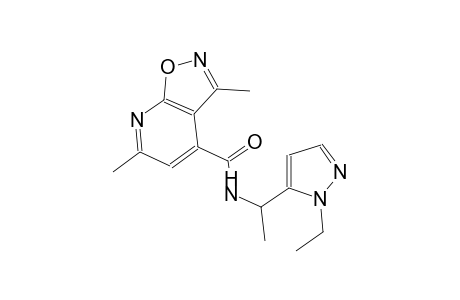 isoxazolo[5,4-b]pyridine-4-carboxamide, N-[1-(1-ethyl-1H-pyrazol-5-yl)ethyl]-3,6-dimethyl-