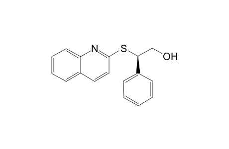(2R)-2-phenyl-2-(2-quinolinylthio)ethanol