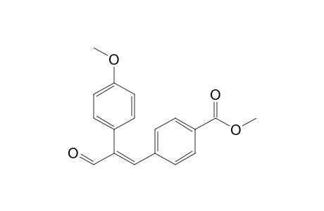 (E/Z)-3-(p-Carbomethoxyphenyl)-2-(p-methoxyphenyl)prop-2-enal
