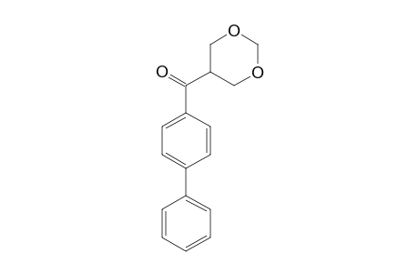 5-(4-PHENYLBENZOYL)-1,3-DIOXANE