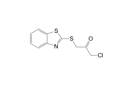 1-(1,3-benzothiazol-2-ylsulfanyl)-3-chloranyl-propan-2-one