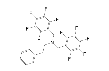 Benzeneethanamine, N,N-bis[(pentafluorophenyl)methyl]-