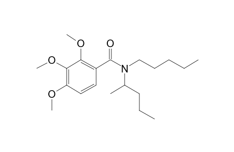 Benzamide, 2,3,4-trimethoxy-N-(2-pentyl)-N-pentyl-