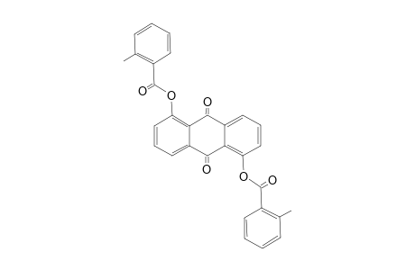 2-methylbenzoic acid (9,10-diketo-5-o-toluoyloxy-1-anthryl) ester