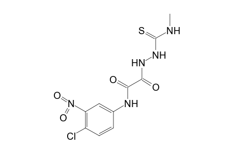 5-(4-CHLORO-3-NITROPHENYL)-1-(METHYLTHIOCARBAMOYL)SEMIOXAMAZIDE
