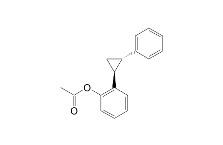 (TRANS)-1-ORTHO-ACETYLOXYPHENYL-2-PHENYLCYCLOPROPANE