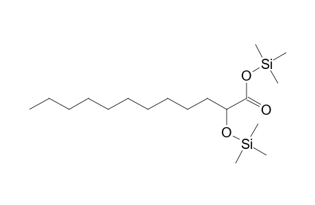 2-(Trimethylsilyl)oxydodecanoic acid trimethylsilyl ester