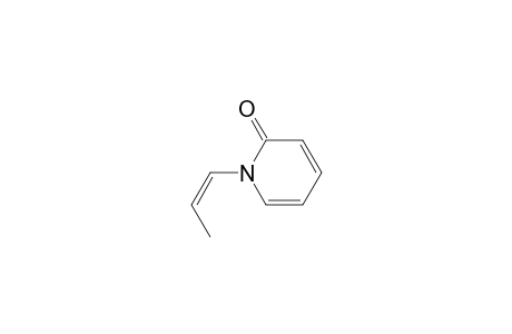 2(1H)-Pyridinone, 1-(1-propenyl)-, (E)-