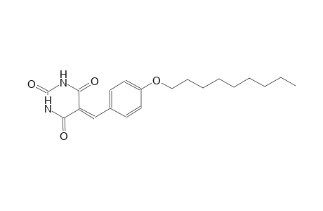 2,4,6(1H,3H,5H)-pyrimidinetrione, 5-[[4-(nonyloxy)phenyl]methylene]-