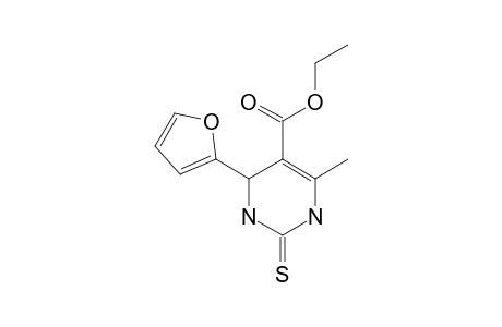 ETHYL-4-(FURAN-2-YL)-6-METHYL-2-THIOXO-1,2,3,4-TETRAHYDROPYRIMIDINE-5-CARBOXYLATE