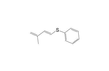 Benzene, [(3-methyl-1,3-butadienyl)thio]-