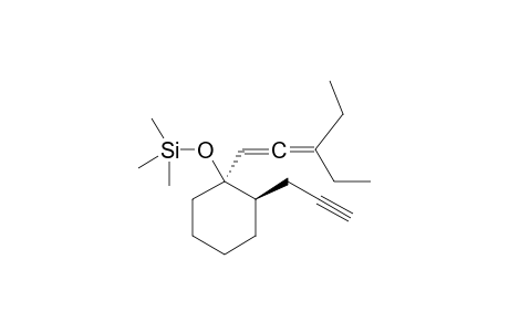 trans-3-Ethylpenta-1,2-dienyl-2-prop-2-ynylcyclohexanoltrimethylsilylether