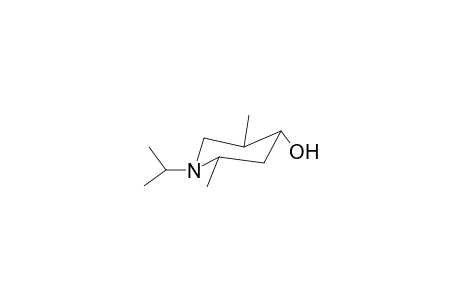 Piperidin-4-ol, 2,5-dimethyl-1-(1-methylethyl)-