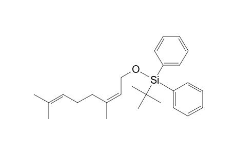 (Z)-1-((tert-Butyldiphenylsilyl)oxy)-3,7-dimethyl-2,6-octadiene