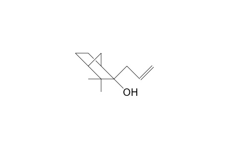 2-exo-Allyl-3,3-dimethyl-bicyclo(2.2.1)heptan-2-endo-ol