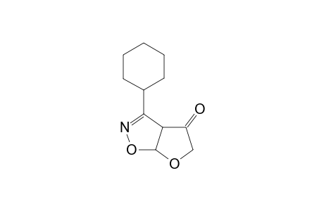 4-Cyclohexyl-3-oxotetrahydrofurano[4,5-d]isoxazoline