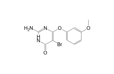 2-amino-5-bromo-6-(3-methoxyphenoxy)-4(3H)-pyrimidinone