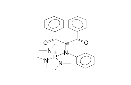 N-TRIS(DIMETHYLAMINO)PHOSPHONIO-N-PHENYLAMINOBENZOYLACETOPHENONATE