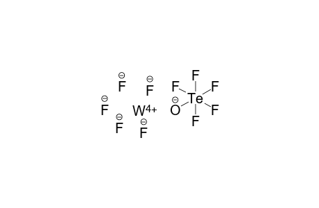 tungsten(VI) pentafluoride pentafluoro-lambda6-tellanolate