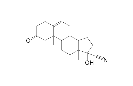 androst-5-ene-17-carbonitrile, 17-hydroxy-2-oxo-, (17beta)-
