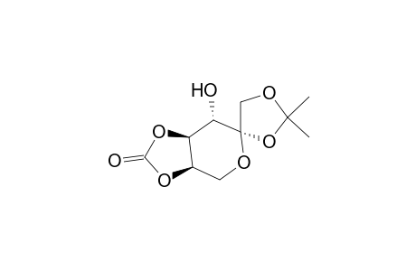 .beta.-D-Fructopyranose, 1,2-O-(1-methylethylidene)-, cyclic 4,5-carbonate